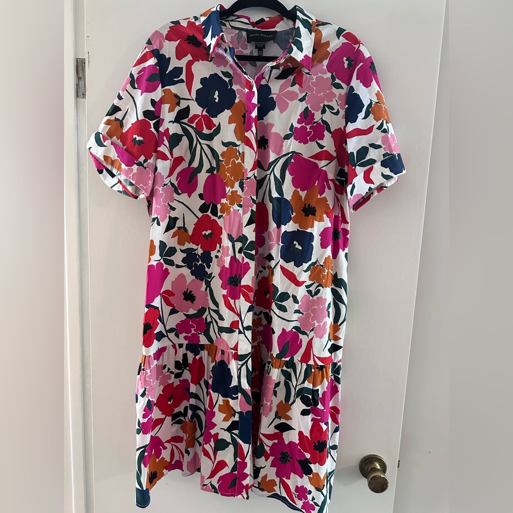 Donna Morgan Multicolor Floral Dress